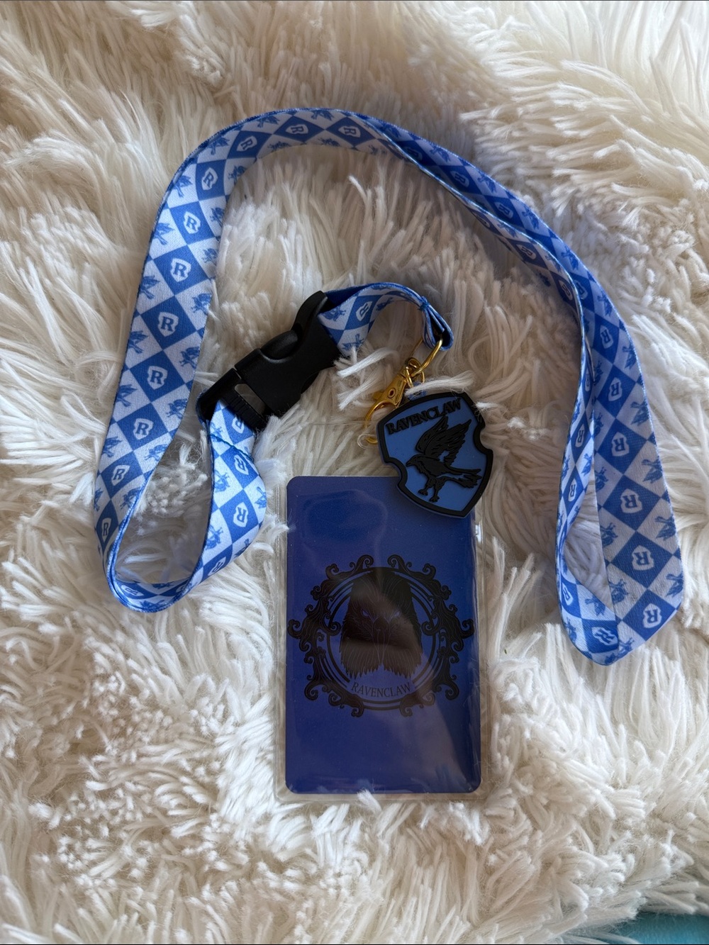NWOT Harry Potter Ravenclaw Lanyard with Charm